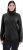 Ulla Popken Turtleneck Ribbed Trim Long Sleeve Sweater Black - Mikiny & mikiny bez kapucne - 