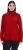 Ulla Popken Turtleneck Ribbed Trim Long Sleeve Sweater Salsa Red - Mikiny & mikiny bez kapucne - 