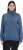 Ulla Popken Turtleneck Ribbed Trim Long Sleeve Sweater Atlantic Blue - Mikiny & mikiny bez kapucne - 