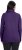Ulla Popken Turtleneck Ribbed Trim Long Sleeve Sweater Deep Violet - Mikiny & mikiny bez kapucne - 
