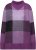 Ulla Popken Grand Check Long Sleeve Sweater Violet - Mikiny & mikiny bez kapucne - 