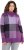 Ulla Popken Grand Check Long Sleeve Sweater Violet - Mikiny & mikiny bez kapucne - 