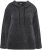 Ulla Popken Chenille Knit Hoodie Graphite Grey - Mikiny & mikiny bez kapucne - 