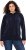 Ulla Popken Chenille Knit Hoodie Navy - Mikiny & mikiny bez kapucne - 