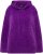 Ulla Popken Chenille Knit Hoodie Dark Purple - Mikiny & mikiny bez kapucne - 
