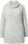 Ulla Popken Space Yarn Oversized Turtleneck Sweater Light Grey Melange - Mikiny & mikiny bez kapucne - 