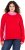 Ulla Popken Color Block Long Sleeve Sweater Lychee - Mikiny & mikiny bez kapucne - 