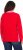Ulla Popken Color Block Long Sleeve Sweater Lychee - Mikiny & mikiny bez kapucne - 
