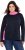 Ulla Popken Color Block Long Sleeve Sweater Ink Blue - Mikiny & mikiny bez kapucne - 