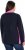 Ulla Popken Color Block Long Sleeve Sweater Ink Blue - Mikiny & mikiny bez kapucne - 