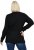 Ulla Popken Whimsical Holiday Sweater Black - Mikiny & mikiny bez kapucne - 