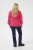 Kaffe Curve Violi Sweatshirt Raspberry Pink - Mikiny - 