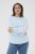 Kaffe Curve Mila Sweatshirt Nantucket Breeze Blue - Mikiny - 