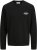 Jack & Jones Brandon Sweatshirt Black - Mikiny & mikiny bez kapucne - Mikiny & Mikiny s Kapucňou 2XL-12XL