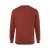 JP1880 Classic Round Neck Long Sleeve Sweater Brick Brown - Mikiny & mikiny bez kapucne - Mikiny & Mikiny s Kapucňou 2XL-12XL