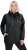 Ulla Popken Drawstring Collar Long Sleeve Sweatshirt Black - Mikiny & mikiny bez kapucne - 