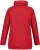 Ulla Popken Drawstring Collar Long Sleeve Sweatshirt Salsa Red - Mikiny & mikiny bez kapucne - 
