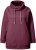 Ulla Popken Drawstring Collar Long Sleeve Sweatshirt Dark Berry - Mikiny & mikiny bez kapucne - 
