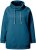 Ulla Popken Drawstring Collar Long Sleeve Sweatshirt Cerulean - Mikiny & mikiny bez kapucne - 
