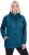 Ulla Popken Drawstring Collar Long Sleeve Sweatshirt Cerulean - Mikiny & mikiny bez kapucne - 
