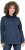 Ulla Popken Teddy Collar Printed Sweatshirt Navy - Mikiny & mikiny bez kapucne - 