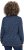 Ulla Popken Teddy Collar Printed Sweatshirt Navy - Mikiny & mikiny bez kapucne - 