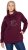 Ulla Popken Rhinestone Snowflake Turtleneck Sweatshirt Dark Ruby - Mikiny & mikiny bez kapucne - 