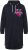 Ulla Popken Extra Long Abstract Graphic Hoodie Navy - Mikiny & mikiny bez kapucne - 