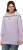 Ulla Popken Long Sleeve Troyer Collar Sweatshirt Pastel Lilac - Mikiny & mikiny bez kapucne - 