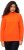 Ulla Popken Collared Long Sleeve Sweatshirt Tangerine - Mikiny & mikiny bez kapucne - 