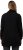 Ulla Popken GLOW Lettered Collared Sweatshirt Black - Mikiny & mikiny bez kapucne - 