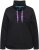 Ulla Popken Stand-Up Collar Long Sleeve Sweatshirt Black - Mikiny & mikiny bez kapucne - 