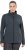 Ulla Popken Quick Drying Zip Up Sweatshirt Black - Mikiny & mikiny bez kapucne - 