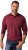 JP1880 Polo Shirt Pique Long Sleeve Red - Polokošele - Polokošele 2XL-8XL