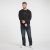 North Latitude Denim Logo Sweatshirt Black TALL - TALL mikiny - 