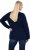 Ulla Popken Christmas Motif Classic Fit Sweater Navy - Mikiny & mikiny bez kapucne - 