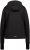 Ulla Popken HYPRAR Zip Front Hooded Stretch Sweatshirt Black - Mikiny & mikiny bez kapucne - 