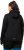 Ulla Popken HYPRAR Zip Front Hooded Stretch Sweatshirt Black - Mikiny & mikiny bez kapucne - 