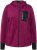 Ulla Popken HYPRAR Zip Front Hooded Stretch Sweatshirt Blackberry - Mikiny & mikiny bez kapucne - 