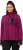Ulla Popken HYPRAR Zip Front Hooded Stretch Sweatshirt Blackberry - Mikiny & mikiny bez kapucne - 