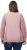 Ulla Popken Mixed Knit Patch Look Sweatshirt Old Pink - Mikiny & mikiny bez kapucne - 