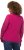 Ulla Popken Shaker Stitch Cropped Gathered Sweater Fuchsia Pink - Mikiny & mikiny bez kapucne - 