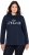 Ulla Popken Moin Graphic Sweatshirt Navy - Mikiny & mikiny bez kapucne - 