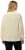 Ulla Popken Lace Up Sailor Collar Sweater Vanilla - Mikiny & mikiny bez kapucne - 