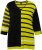 Ulla Popken Mixed Stripe 3/4 Sleeve Colorblock Sweater Apple Green - Mikiny & mikiny bez kapucne - 