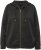 Ulla Popken Textured Metallic Knit Sweatshirt With Hood Graphite Grey - Mikiny & mikiny bez kapucne - 