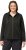 Ulla Popken Textured Metallic Knit Sweatshirt With Hood Graphite Grey - Mikiny & mikiny bez kapucne - 