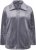 Ulla Popken Velour Loungewear Jacket Dark Grey - Mikiny & mikiny bez kapucne - 