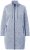 Ulla Popken Longline Knit Fleece Jacket Sky Blue - Mikiny & mikiny bez kapucne - 
