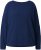 Ulla Popken Inverted Seam Long Sleeve Sweatshirt Navy - Mikiny & mikiny bez kapucne - 